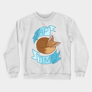 Sleepy fox Crewneck Sweatshirt